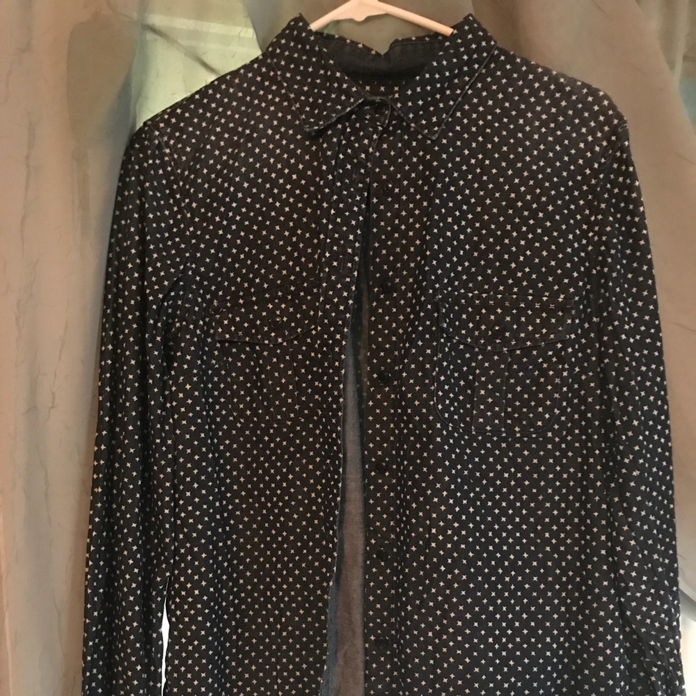 jcrew pattern chambray